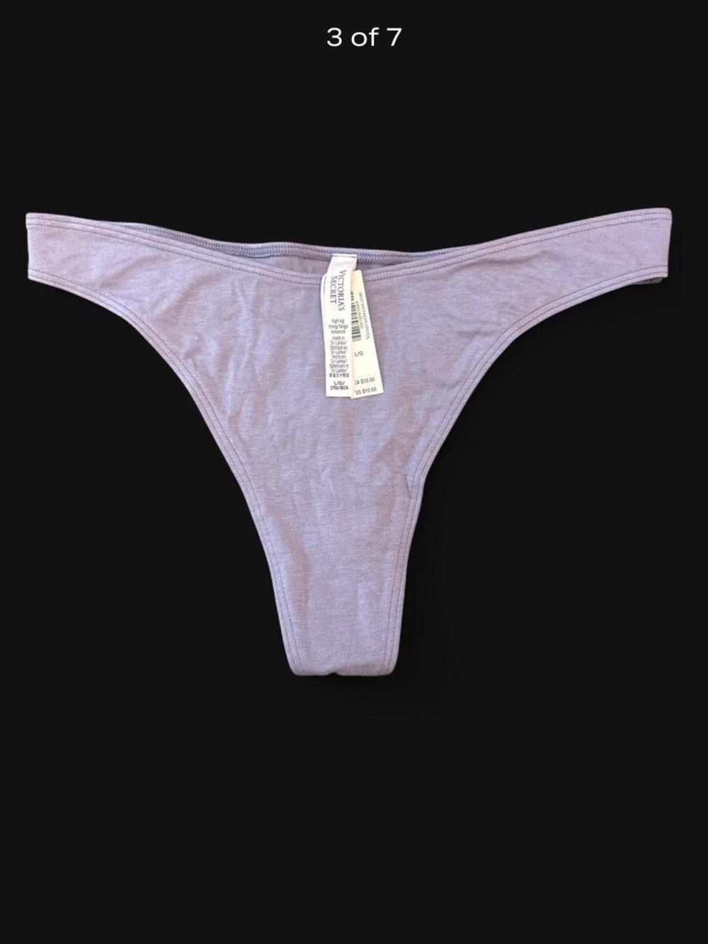 NEVER WORN 3 pack Victoria Secret & Calvin Klein thongs size Large - Picture 3 of 7